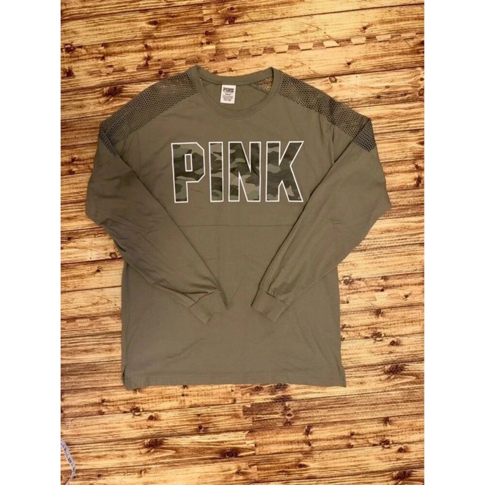 Victoria’s Secret PINK Camo Long Sleeve Shirt
